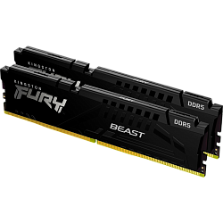 Оперативная память Kingston FURY Beast Black EXPO, 32ГБ DDR5, 6000MT/s, CL30, Kit of 2