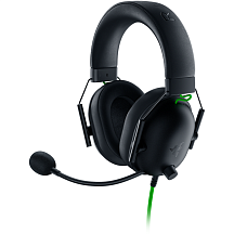 Гарнитура Razer BlackShark V2 X, проводное подключение, Mini-jack, накладные, чёрный, для геймеров