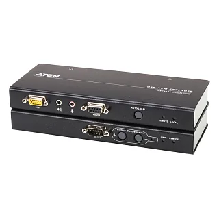 Удлинитель консоли ATEN CE750A по Cat 5, USB, VGA, аудио и RS-232, до 200 м