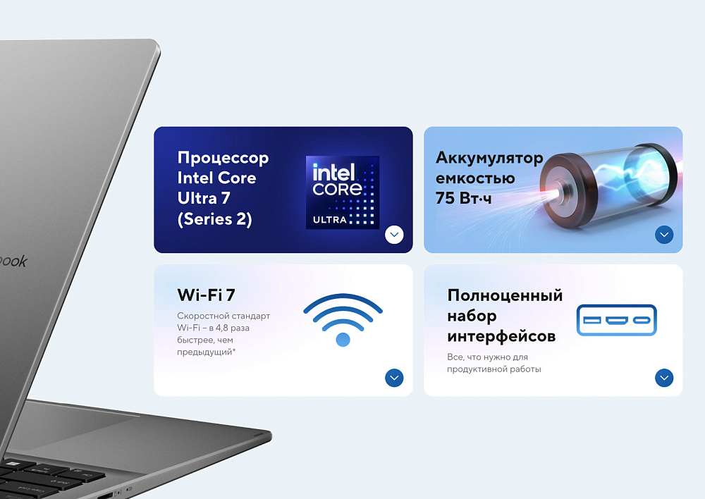 Ноутбук-трансформер ASUS Vivobook 16 Flip Matte Gray TP3607SA-RJ068W 90NB1511-M003V0, 16" 3K OLED 120Hz + стилус ASUS Pen, Intel Core Ultra 7 256V, Intel Arc 140V, 16GB LPDDR5X, SSD 4TB PCIe GEN4, WINDOWS 11 HOME, КЛАВИАТУРА RU/US, гарантия 1 год, фото 4
