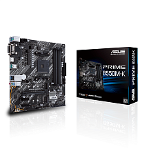 Материнская плата ASUS PRIME B550M-K, AM4, AMD B550, Micro-ATX, DDR4