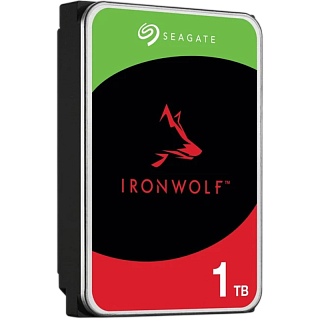 Жёсткий диск Seagate SATA IRONWOLF ST1000VN008, 1 ТБ, 5400 об/мин