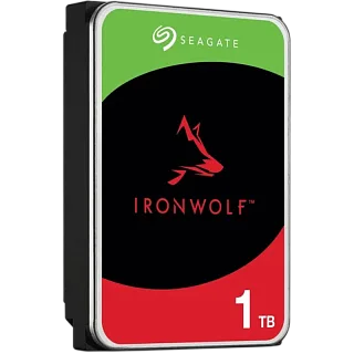Жёсткий диск Seagate IronWolf 1 ТБ 3,5″, 5400 об/мин, кэш 256 МБ, для NAS