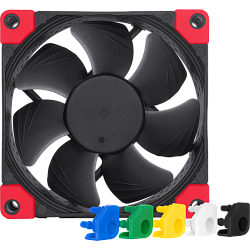 Кулер для корпуса Noctua NF-A8 PWM chromax.black.swap, 80x80x25 мм, 4-pin PWM, черный