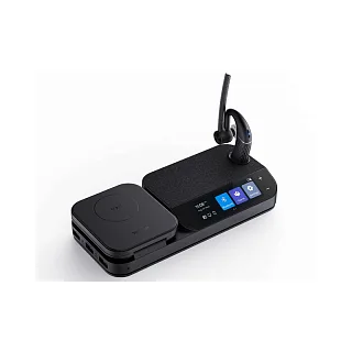 Гарнитура Yealink BH71 Workstation, Bluetooth 5.2, на одно ухо, 4 микрофона, зарядный кейс
