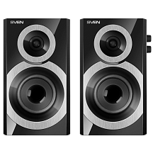 Колонки Sven SPS-619, 20 Вт, проводное подключение, чёрный