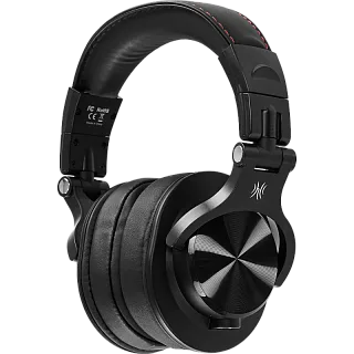 Гарнитура Oneodio A70, Bluetooth 5.2, Jack, Mini-jack, USB Type-C, полноразмерные, чёрный, 6974028140021