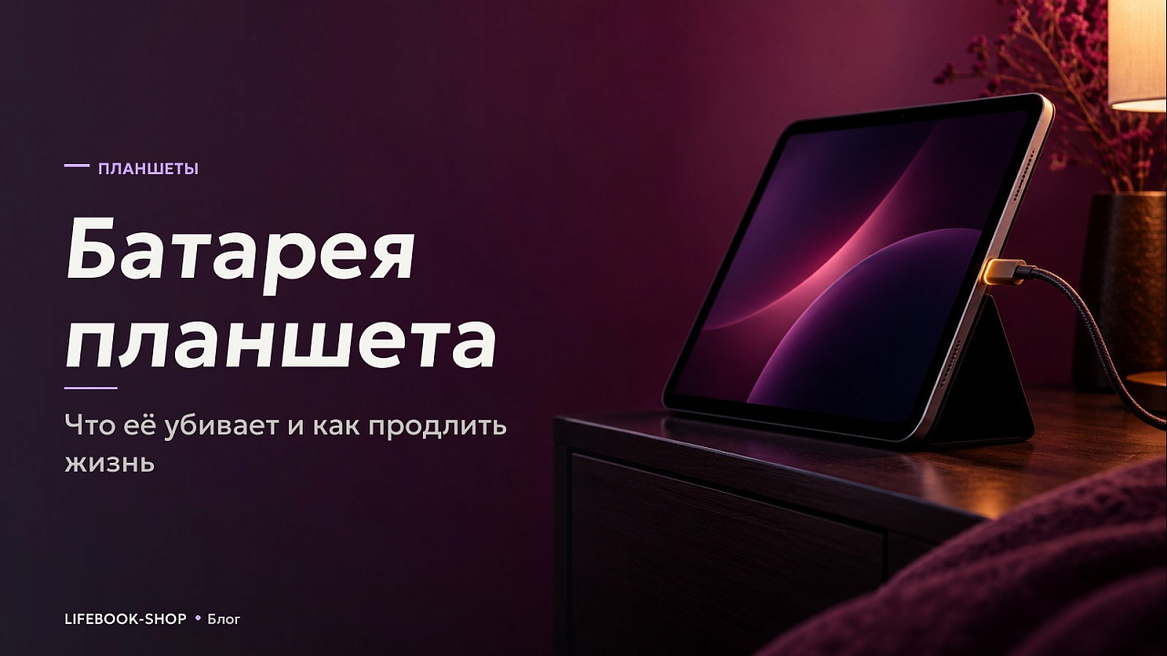 Батарея планшета: что её убивает и как продлить жизнь