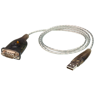 Переходник USB на RS-232 ATEN UC232A1, кабель 1,2 м