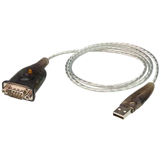 Переходник USB на RS-232 ATEN UC232A1, кабель 1,2 м