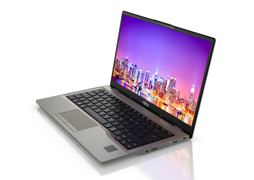 Ноутбук Fujitsu LIFEBOOK U7413 Warm Silver (7U14A3) U7413T52S64GB2TB, 14" Full HD IPS MULTI-TOUCH, i5-1340P, 64GB, SSD 2TB PCIe GEN4, WINDOWS 11 PRO, КЛАВИАТУРА RU/US, гарантия 1 год, сделано в Японии, фото 4