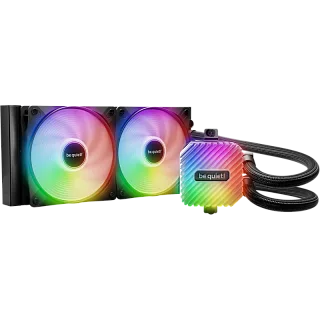 Система жидкостного охлаждения be quiet! LIGHT LOOP, вентилятор 120 мм, шум 34.9 дБА