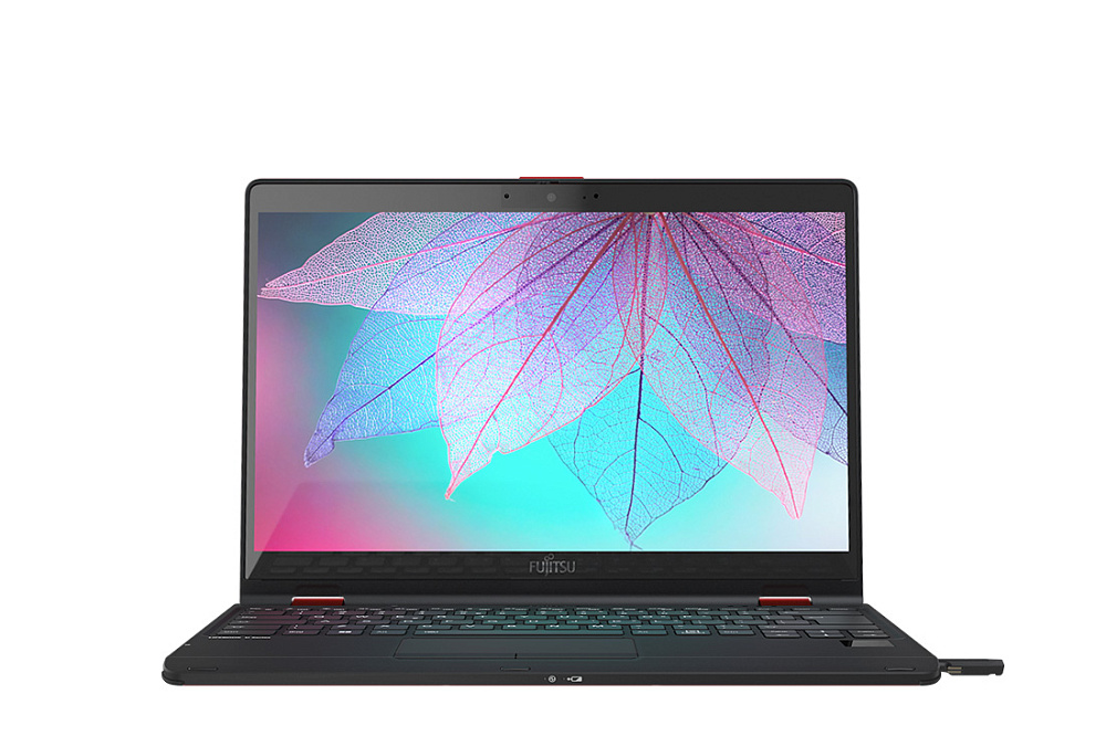 Ноутбук-трансформер Fujitsu LIFEBOOK U9312X 4G-LTE RED, Intel Core i7-1265U, 13.3" Full HD IPS, Touch & Wacom Active ES pen, 32GB LPDDR4X-4266,  SSD 1TB PCIe GEN4, Intel Iris Xe Graphics, WINDOWS 11 PRO, КЛАВИАТУРА RU/US, гарантия 1 год, сделано в Японии, фото 3