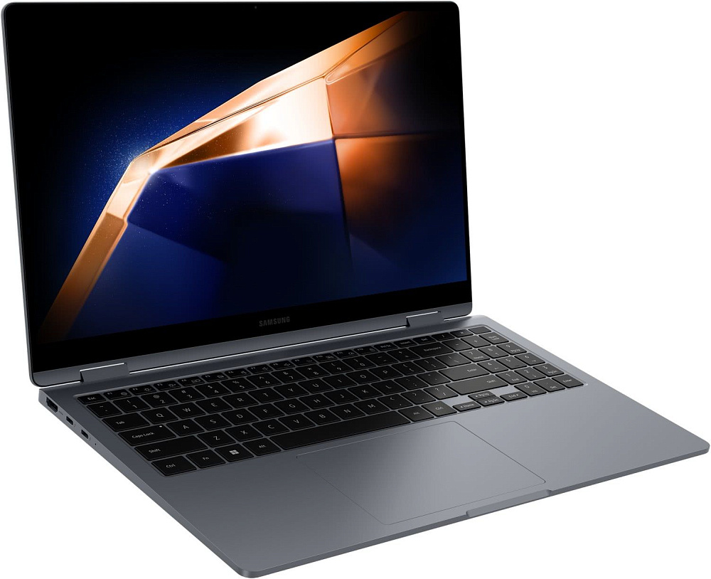 Ноутбук Samsung Galaxy Book4 360 15.6" Gray + стилус S Pen NP750QGK-LG1IN, Intel® Core™ 5 120U, 16GB LPDDR5, 15,6” Full HD Vivid Super AMOLED Touchscreen, SSD 512GB NVMe, WINDOWS 11 HOME, КЛАВИАТУРА RU/US, гарантия 1 год, фото 7