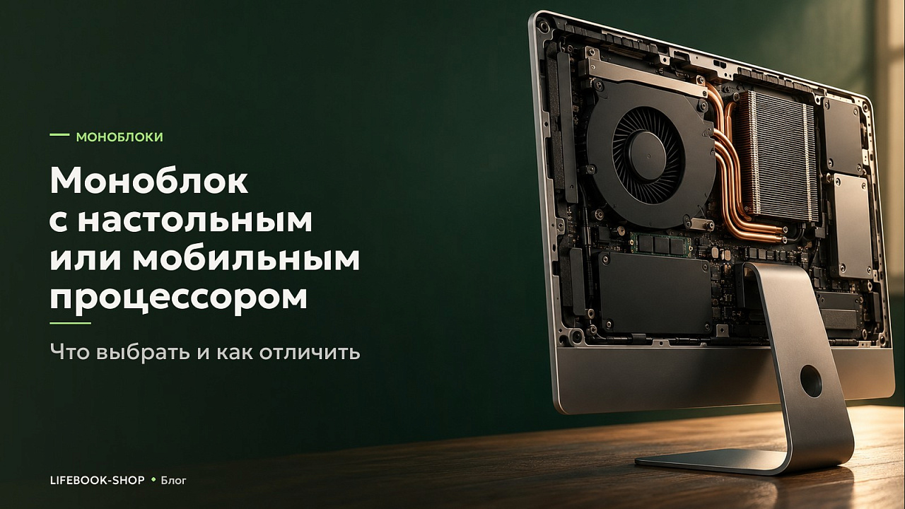 Моноблок с настольным или мобильным процессором: что выбрать и как отличить