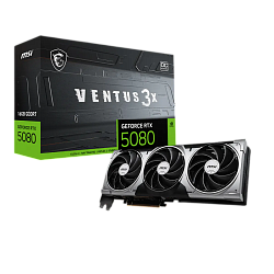 Видеокарта MSI GeForce RTX 5080 16G VENTUS 3X