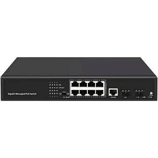 Коммутатор Cudy GS2008S2 управляемый L2, 8 портов 1 Гбит/с, 2 SFP, без вентилятора