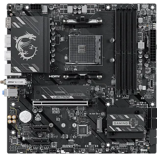 Материнская плата MSI B550M PLUS WIFI6E, AM4, AMD B550, Micro-ATX, DDR4