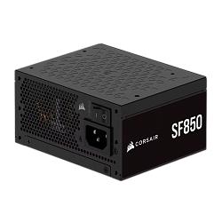 Блок питания Блоки питания/ Power Supply Corsair SF850, Model RPS0175, 850W 80+ Platinum (SFX, 3.1, PCIe 5.1, Full modular, 1x24(20+4)pin, 1x12VHPWR, 2x4+4-pin CPU +12V (EPS), 3x4-pin Molex, 3x6+2-pin PCIe, 8xSATA3, Active, 92x92mm, 125x100x63.5mm, APFC