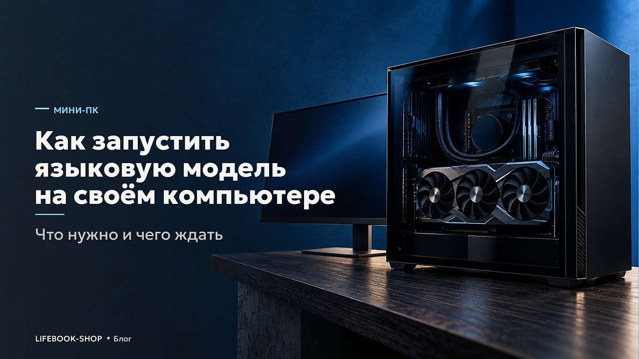 Как запустить языковую модель на своём компьютере: что нужно и чего ждать