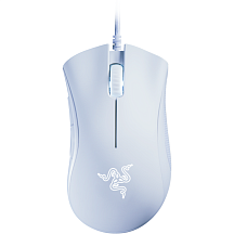 Мышь Razer DeathAdder Essential, проводное подключение, USB-A, 6400 dpi, белый, подсветка