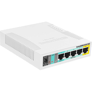 Wi-Fi роутер MikroTik RB951Ui-2HnD, 2,4 ГГц, 5 портов 100 Мбит/с, USB 2.0, VPN