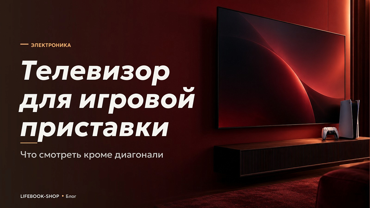 Телевизор для игровой приставки: что смотреть кроме диагонали