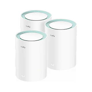 Mesh-система Wi-Fi Cudy AC1200 Wi-Fi Gigabit Mesh Solution 3-Pack, 3 модуля, 4 антенны
