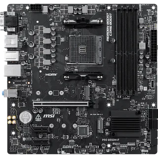 Материнская плата MSI PRO B550M-P, AM4, AMD B550, Micro-ATX, DDR4