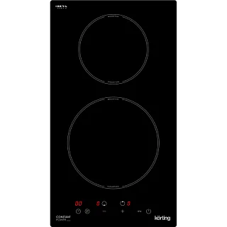 Варочная панель Korting HI 32021 B, индукционная, домино 30 см, 2 зоны, сенсорная, без рамки, чёрная