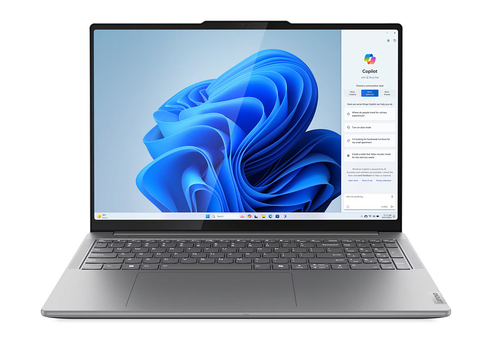Ноутбук Lenovo Yoga Pro 9 83DN006ARU, 16" 3.2K, Intel Core Ultra 7 155H, GeForce RTX 4060, 16GB, SSD1TB, WIN11H, RU/US, фото 2