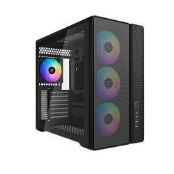 Корпус для ПК SAMA S50 ARGB Black S50-BKAGA4X1-GL