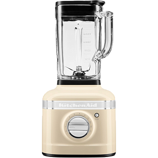 Стационарный блендер KitchenAid Artisan 5KSB4026EAC, стеклянный стакан 1,4 л, 16000 об/мин, кремовый