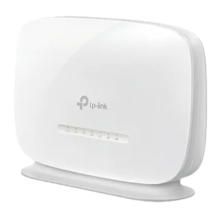 4G-роутер TP-Link TL-MR105 со встроенным модемом LTE, Wi-Fi 4 до 300 Мбит/с, порт WAN