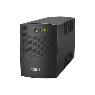 ИБП CBR 650VA, 650 ВА, 390 Вт, 2 розетки, CEE7, UPS-TWP-101EJ-650