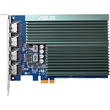 Видеокарта ASUS GT730-4H-SL-2GD5, NVIDIA GeForce GT 730, 2 ГБ видеопамяти, GDDR5, PCI Express 2.0