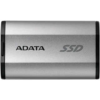 Внешний накопитель ADATA SD810, SSD 1 ТБ, USB 3.2 Gen 2 Type-C, USB Type-C, серебристый